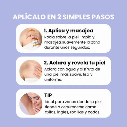 Exfoliante Corporal para Zonas Oscuras – Dr. Melaxin (200ml) ORIGINAL.....GRATIS Crema corporal para hidratar.