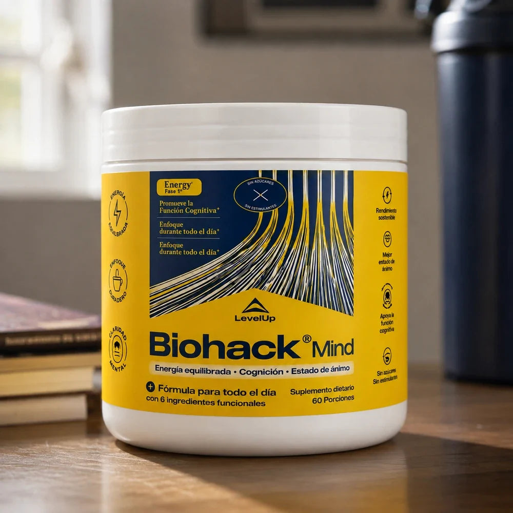 Biohack Mind® Trabaja mejor, estudia mejor y termina antes lo importante.
