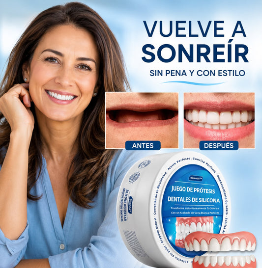 Prótesis dental de silicona profesional ajustable